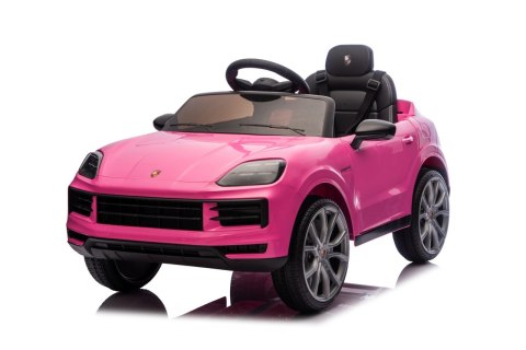 Różowe Porsche Cayenne dla Dziewczynki – Licencjonowany Pojazd na Akumulator