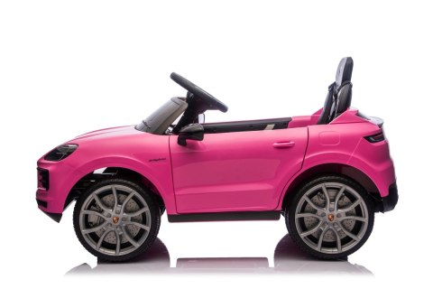 Różowe Porsche Cayenne dla Dziewczynki – Licencjonowany Pojazd na Akumulator