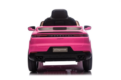 Różowe Porsche Cayenne dla Dziewczynki – Licencjonowany Pojazd na Akumulator