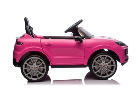 Różowe Porsche Cayenne dla Dziewczynki – Licencjonowany Pojazd na Akumulator