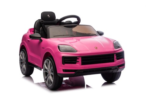 Różowe Porsche Cayenne dla Dziewczynki – Licencjonowany Pojazd na Akumulator