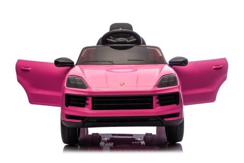 Różowe Porsche Cayenne dla Dziewczynki – Licencjonowany Pojazd na Akumulator