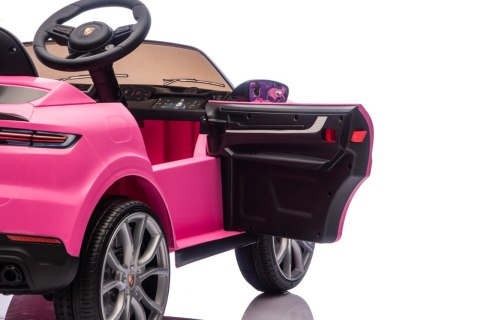 Różowe Porsche Cayenne dla Dziewczynki – Licencjonowany Pojazd na Akumulator