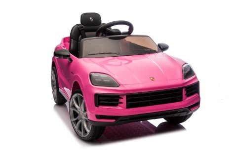 Różowe Porsche Cayenne dla Dziewczynki – Licencjonowany Pojazd na Akumulator