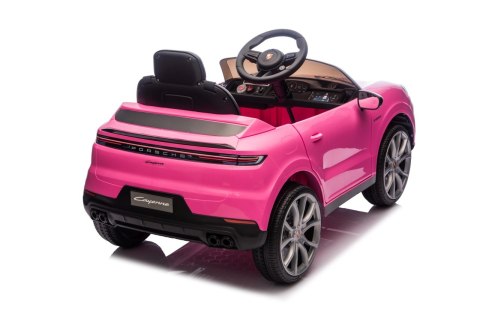 Różowe Porsche Cayenne dla Dziewczynki – Licencjonowany Pojazd na Akumulator