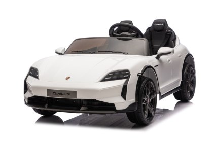 Pojazd Porsche Taycan Turbo S Biały