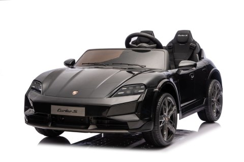 Porsche Taycan Turbo S Czarny 24V Autko na Akumulator 2x90W dla Dzieci