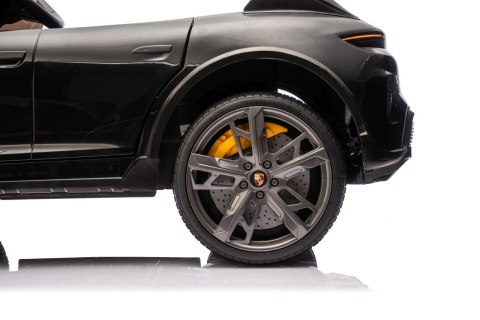 Porsche Taycan Turbo S Czarny 24V Autko na Akumulator 2x90W dla Dzieci