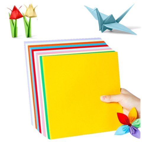 Papier Kolorowy Ozdobny A4 Do Druku Rękodzieła Kartki 100Szt