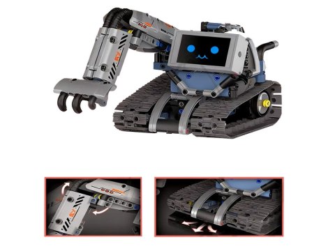 Zdalnie sterowane klocki 5w1 - zbuduj ROBOTY i pozwól im ożyć! RC0742