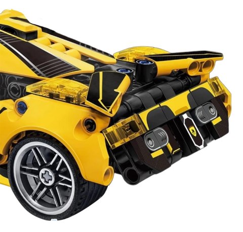 Klocki Auto Sportowe Żółte 422el.