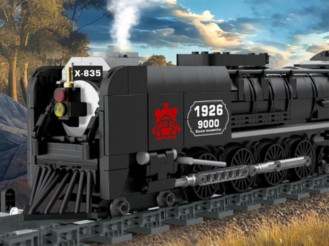 Zestaw Klocków Lokomotywa Retro 1546el.