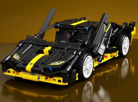 Zestaw Klocków Auto Sportowe Czarne 589el.