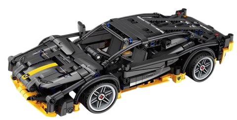 Zestaw Klocków Auto Sportowe Czarne 589el.