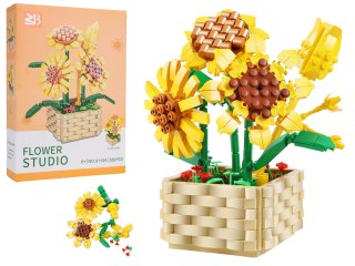 Zestaw Klocków Kwiaty Słoneczniki 550el.