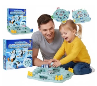 CHIŃCZYK GRA PINGWINY NA LODZIE POLSKA WERSJA HIT! GR0025