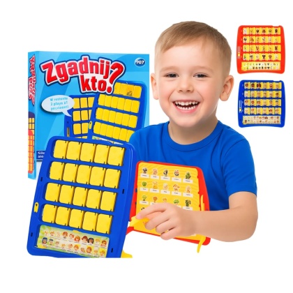 GRA LOGICZNA TOWARZYSKA RODZINNA ZGADNIJ KTO