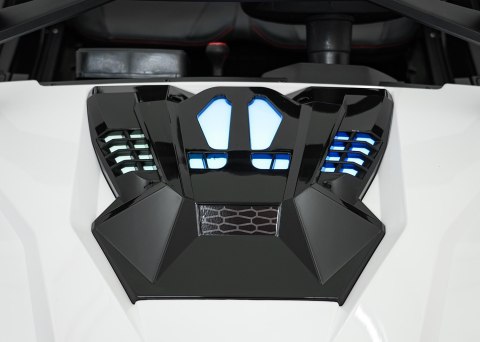 Auto na akumulator Buggy RTR Monster Speed 4x4 Biały 2x300W