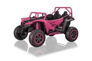 Auto na akumulator Buggy Arctic Cat WILDCAT 24V 4x200W XX Różowy