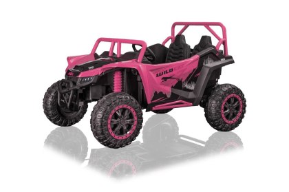 Auto na akumulator Buggy Arctic Cat WILDCAT 24V 4x200W XX Różowy