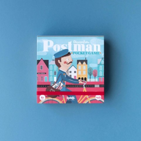 Gra obserwacyjna Postman Listonosz wersja kieszonkowa - Londji 3+