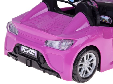 Fioletowe sportowe auto dla klasycznej lalki cabrio dla 2óch lalek ZA5697