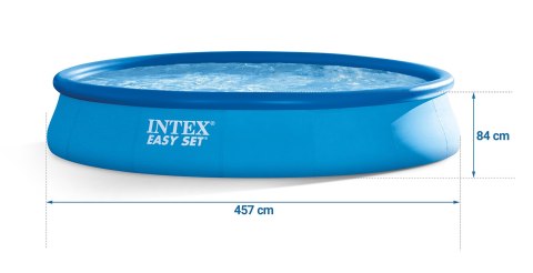Basen ogrodowy rozporowy 457 x 84 cm 15w1 INTEX 28158