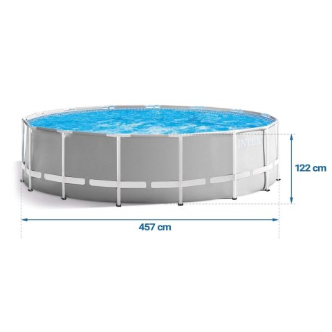 Basen ogrodowy stelażowy 457 x 122 cm 6w1 INTEX 26726