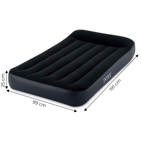Materac dmuchany jednoosobowy 191x99x25 cm INTEX 64141