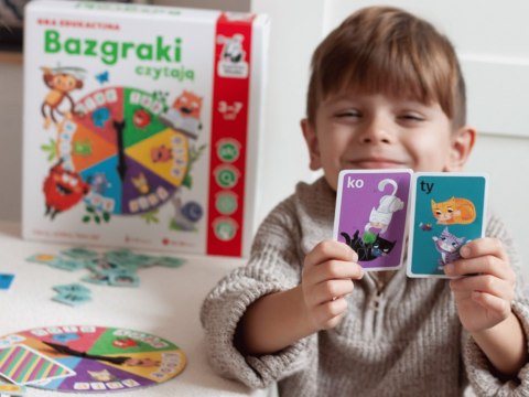 Kapitan Nauka Bazgraki czytają. Gra edukacyjna GR0816