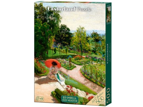 Puzzle 500-elementów Red Umbrella, Józef Mehoffer Art Collection B-54046