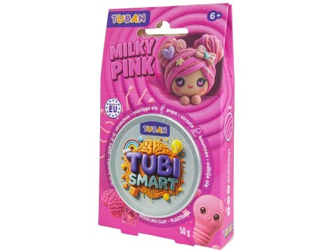 Tubi Smart plastelina sensoryczna Milky Pink rozciąga się strzela odbija się ZA6129