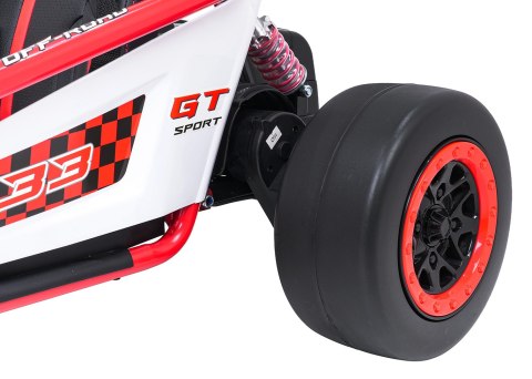 Gokart na Akumulator TORNADO 24V Funkcja Driftu | 2x150W | Koła EVA