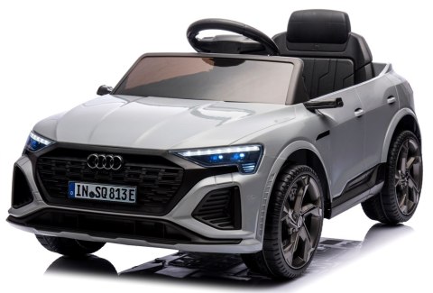 AUDI SQ8 SZARY Auto na akumulator EVA Skóra pilot Akumulator litowo-jonowy