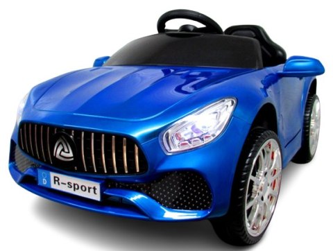 Cabrio B3 NIEBIESKI lakierowany Auto na akumulator - model pozwrotowy