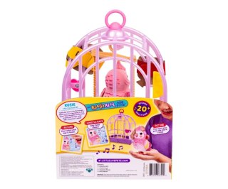 Moose Little Live Pets 26692 Mówiący Ptaszek z Klatką