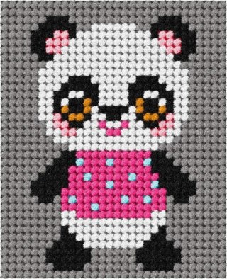 Haft. Moje pierwsze wyszywanie - Panda
