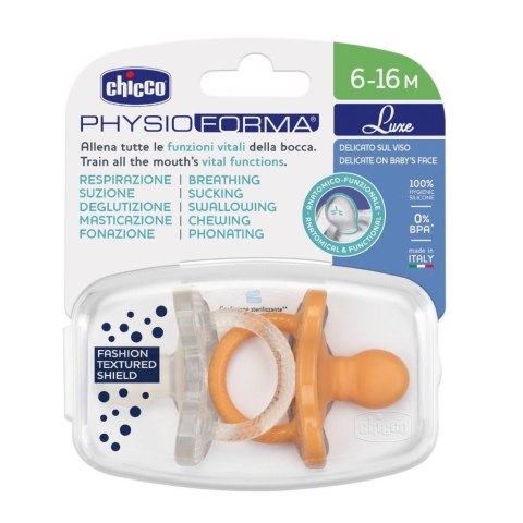 Smoczek uspokajający Soft Luxe 2szt 6-16m