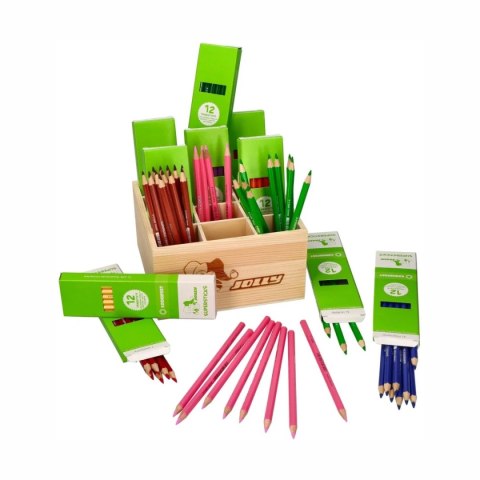 Jolly Supersticks Classic 144 kredki w drewnianym pudełku 5+