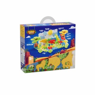Marioinex Mini Waffle Animals Safari 100 el. - klocki z figurkami 3+