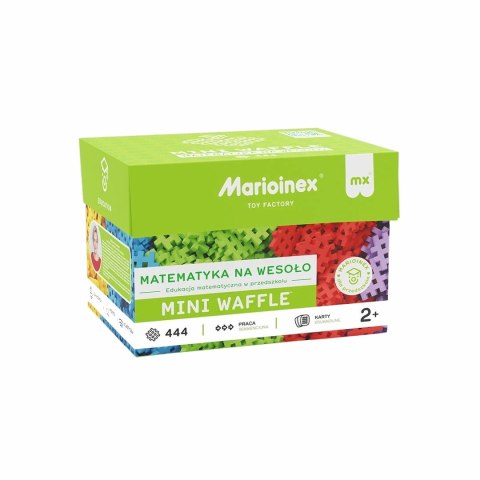 Klocki Mini Waffle Matematyka 444 el. - Marioinex 2+