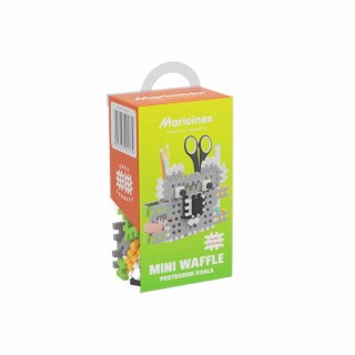 Klocki waflowe Mini Waffle Przybornik Koala 70 el. - Marioinex 3+