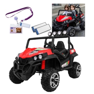 Pojazd Grand Buggy 4x4 STRONG LIFT Czerwony