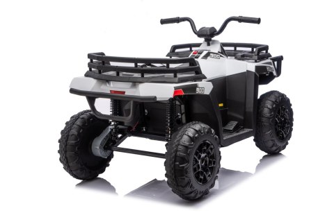 Quad 4x4 ATV WOLF Biały na Akumulator 24V | 4x200W | Koła EVA | Do 60kg