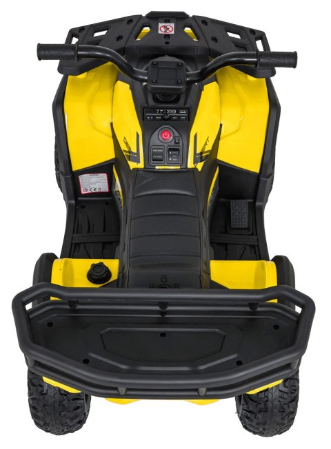 Pojazd Quad ATV dla dziecka Robust 01 Żółty4x35W KOŁA EVA