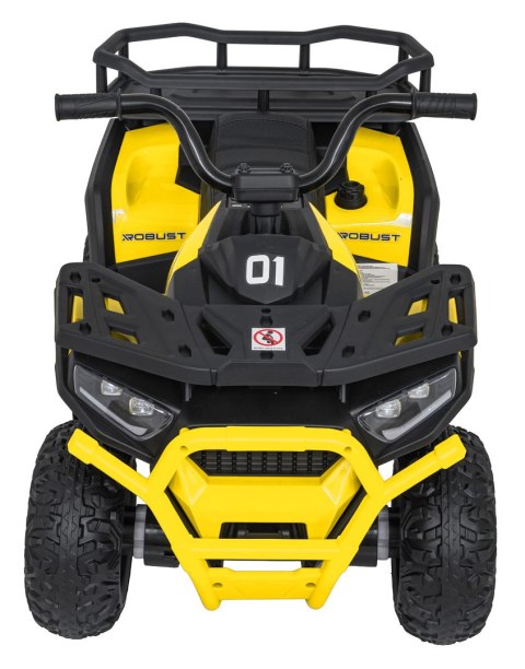 Pojazd Quad ATV dla dziecka Robust 01 Żółty4x35W KOŁA EVA