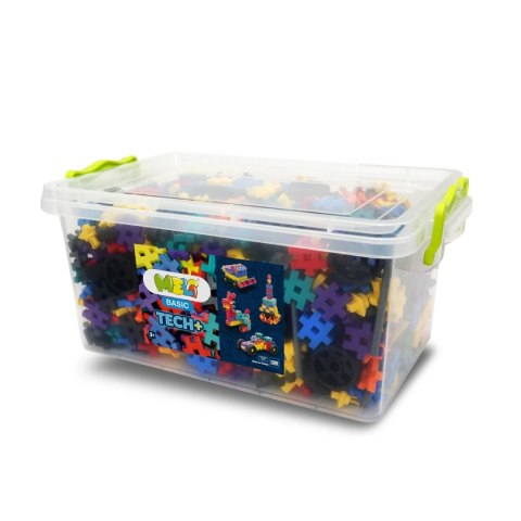 Klocki Meli Tech+ EDU 1300 elementów - konstrukcyjne 3+