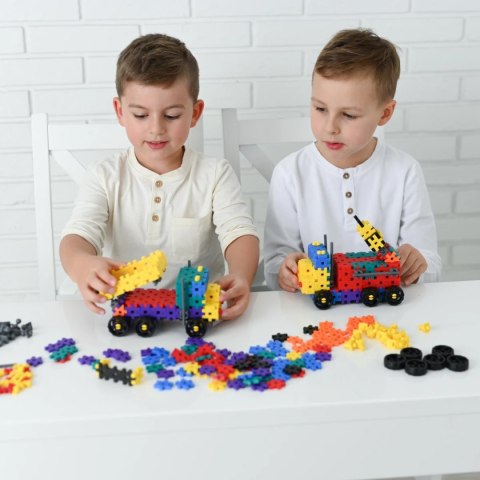 Klocki Meli Tech+ EDU 1300 elementów - konstrukcyjne 3+