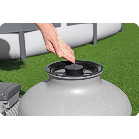 Pompa piaskowa 11355 l/h + piasek 50kg Bestway 58486