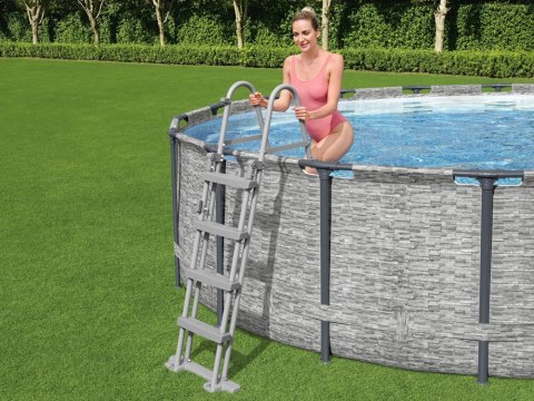 Bestway Bezpieczna DRABINKA do basenu 122cm 58331